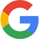 Google logo featuring four colored letters in red, yellow, blue, and green